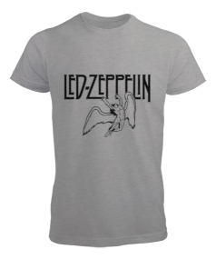 Tisho - Led Zeppelin Rock Tasarım Baskılı Erkek Tişört