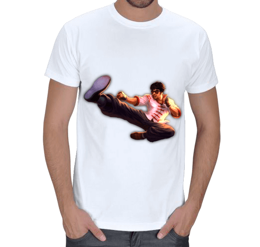 Tisho - Lee Sin T-Shirt Beyaz Erkek Tişört