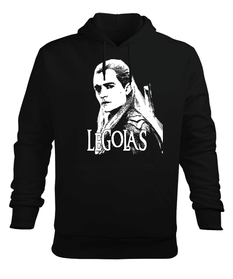 Tisho - Legolas Erkek Kapüşonlu Hoodie Sweatshirt