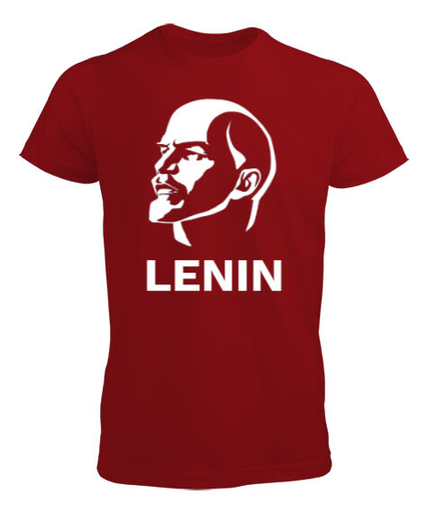 Tisho - Lenin Kırmızı Erkek Tişört