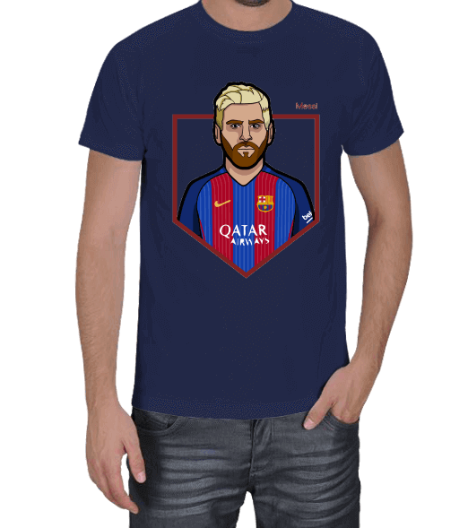 Tisho - Leo Messi Erkek Tişört