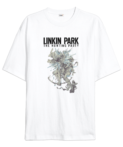 Tisho - LINKIN PARK The Hunting Party Rock Tasarım Baskılı Oversize Unisex Tişört