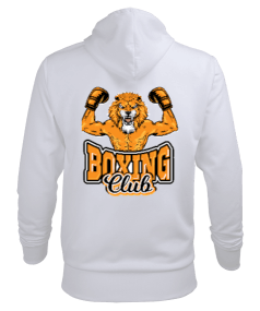 lion boxing club Erkek Kapüşonlu Hoodie Sweatshirt - Thumbnail