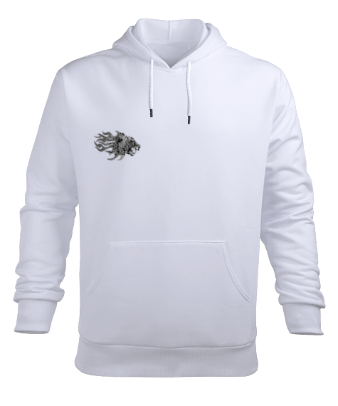 Tisho - Lion brans Erkek Kapüşonlu Hoodie Sweatshirt