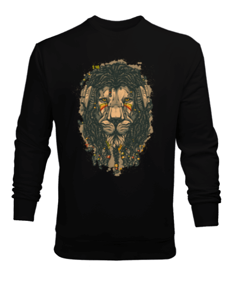 Tisho - Lion Erkek Sweatshirt