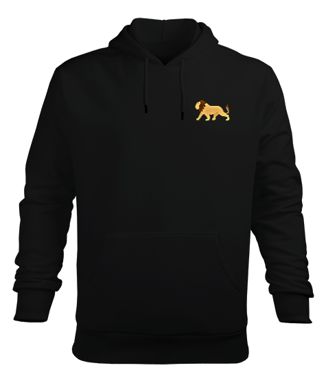 Tisho - LION V1 Erkek Kapüşonlu Hoodie Sweatshirt