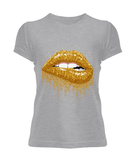 Tisho - Lips T-Shirt Kadın Tişört