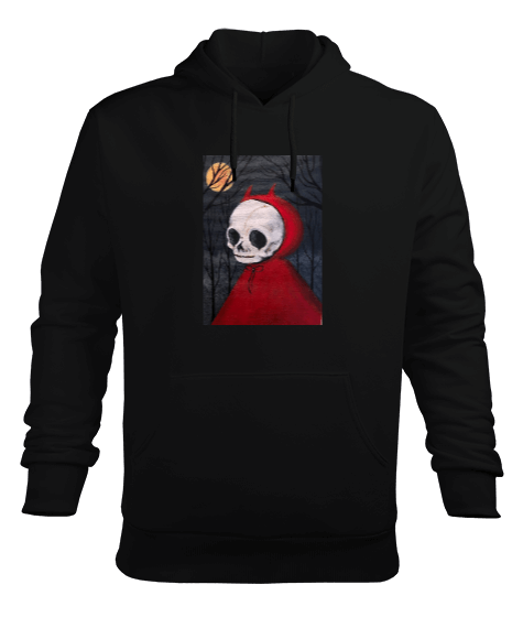 Tisho - little devil hoodie Erkek Kapüşonlu Hoodie Sweatshirt