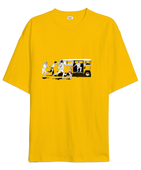 Tisho - Little Miss Sunshine Sarı Oversize Unisex Tişört