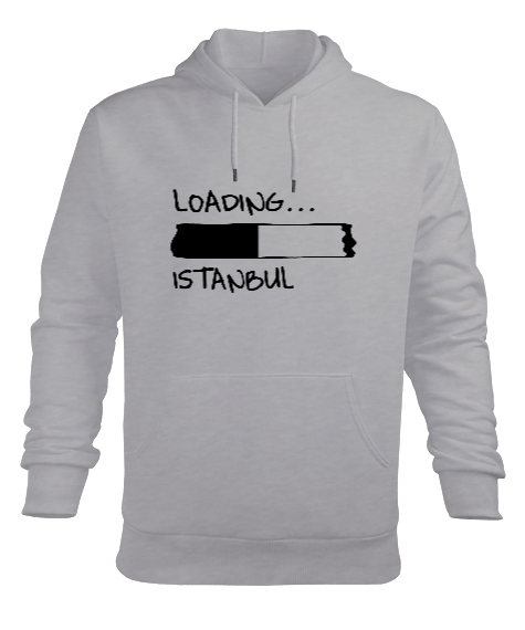 Loadıng.... İstanbul Erkek Kapüşonlu Hoodie Sweatshirt - Tisho