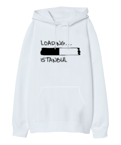 Loading İstanbul Oversize Unisex Kapüşonlu Sweatshirt - Tisho