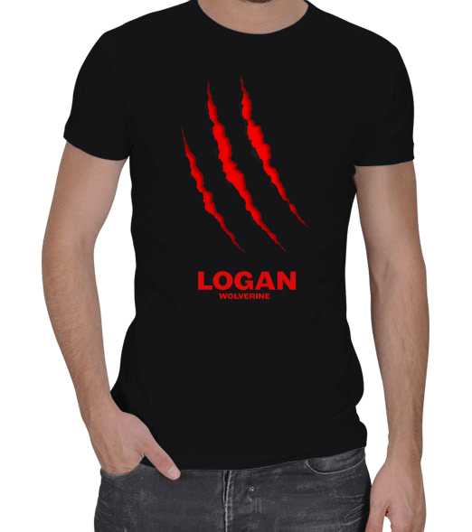Tisho - LOGAN Wolverine Erkek Regular Kesim Tişört
