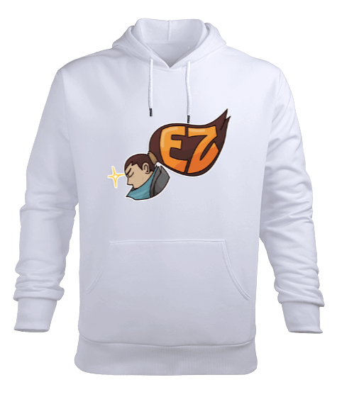 Tisho - LOL Yasuo Ez Erkek Kapüşonlu Hoodie Sweatshirt