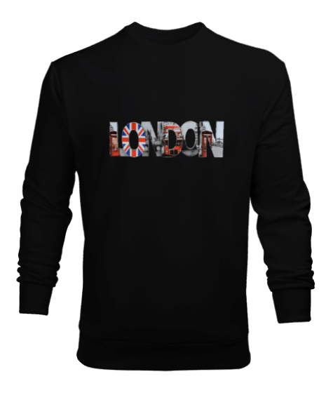 Tisho - LONDON tasarımlı Erkek Sweatshirt