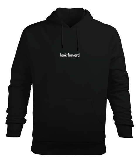 Tisho - Look Forward Erkek Kapüşonlu Hoodie Sweatshirt