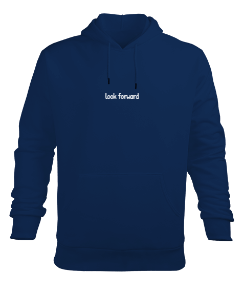 Tisho - Look Forward Erkek Kapüşonlu Hoodie Sweatshirt