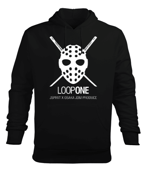 Tisho - Loopone Kanjo Erkek Kapüşonlu Hoodie Sweatshirt