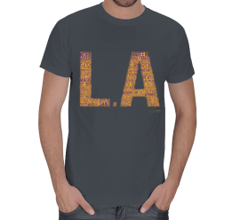 Tisho - Los Angeles Lakers Erkek Tişört