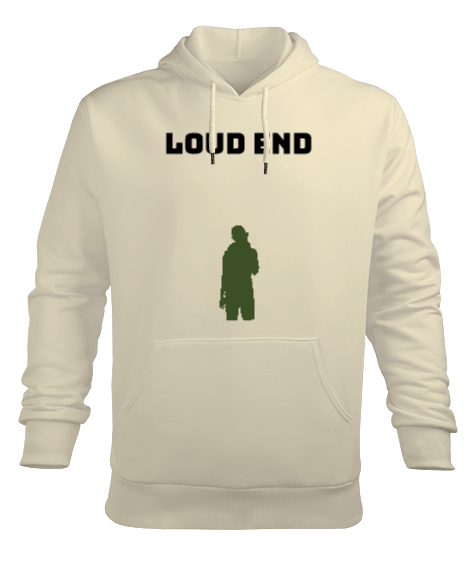 Tisho - LOUD END Erkek Kapüşonlu Hoodie Sweatshirt