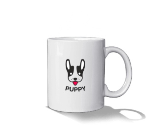 LOVE ANIMALS PUPPY DOG HAYVANLARI SEV YAVRU KÖPEK KAHVE - ÇAY KUPA MUG BARDAK Beyaz Kupa Bardak - Thumbnail