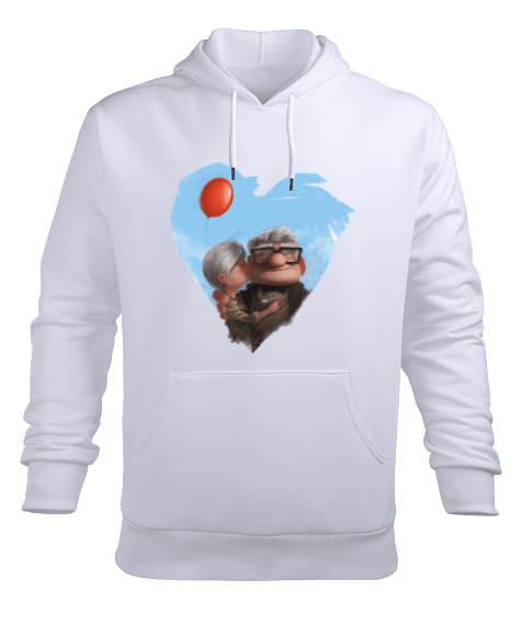 Tisho - Love Erkek Kapüşonlu Hoodie Sweatshirt