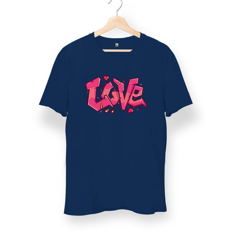 Tisho - Love Graffiti Unisex Kısa Kol Tişört