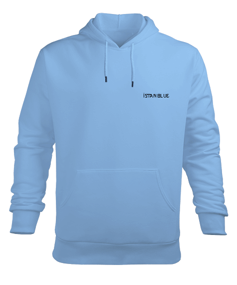 love istanbul Erkek Kapüşonlu Hoodie Sweatshirt - Tisho