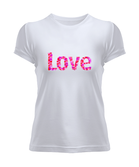 love Kadın Tişört