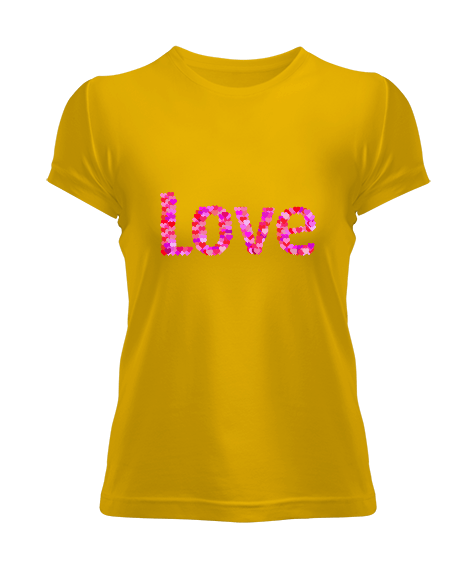 LOVE Kadın Tişört