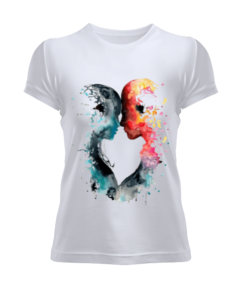 Tisho - LOVE Kadın Tişört