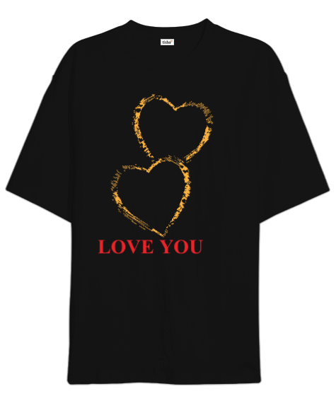 Tisho - LOVE Oversize Unisex Tişört