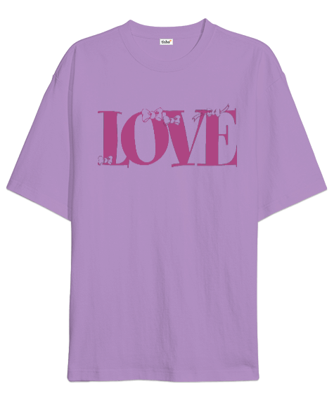 Tisho - love Oversize Unisex Tişört