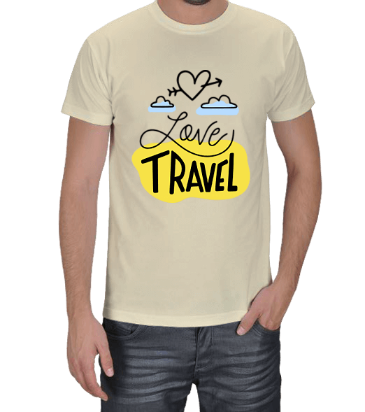 Tisho - Love Travel Erkek Tişört