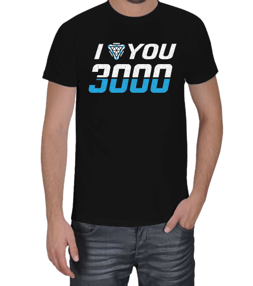 Tisho - Love You 3000 Erkek Tişört