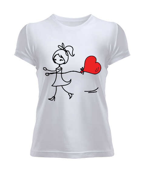 Tisho - LOVE45 Kadın Tişört