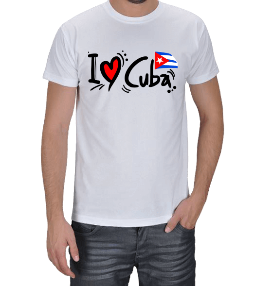 Tisho - loveCuba Erkek Tişört
