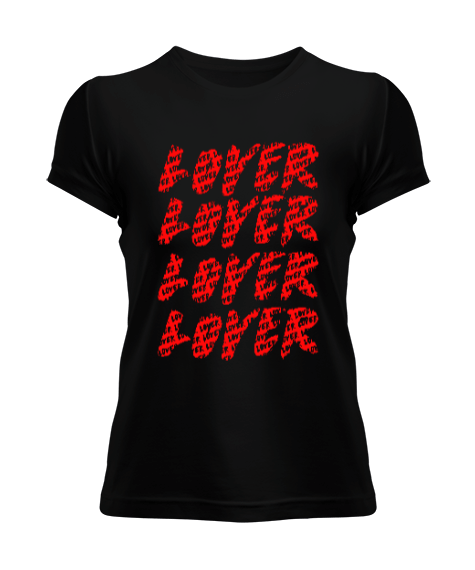 Tisho - lover,lover,lover,lover Kadın Tişört