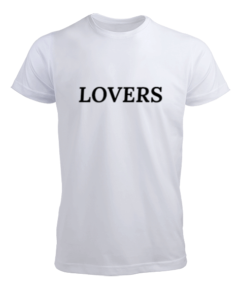 Tisho - Lovers Basic White Erkek Tişört