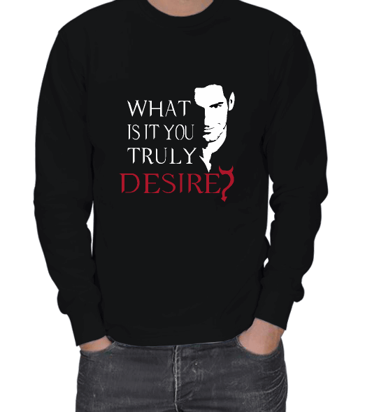 Tisho - Lucifer desire ERKEK SWEATSHIRT