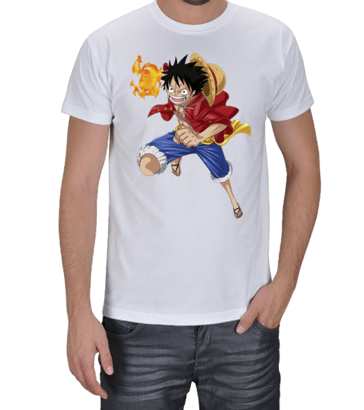 Tisho - Luffy Erkek Tişört