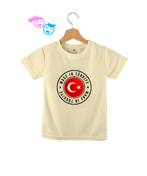 Tisho - Made In Türkiye Krem Çocuk Unisex