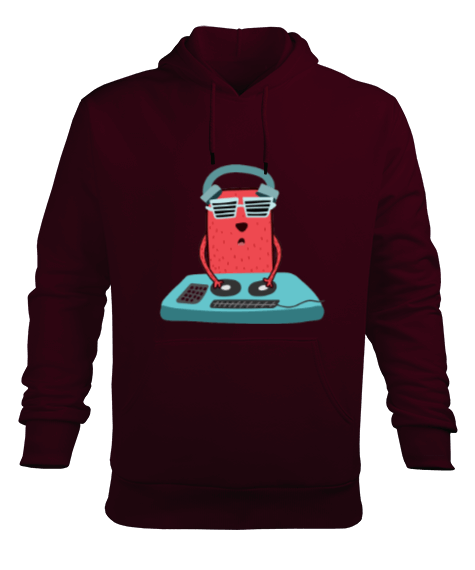 Tisho - Make music Erkek Kapüşonlu Hoodie Sweatshirt