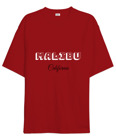 Tisho - MALiBU CALİFORNİA Oversize Unisex Tişört