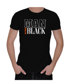 Tisho - Man In The Black Erkek Regular Kesim Tişört