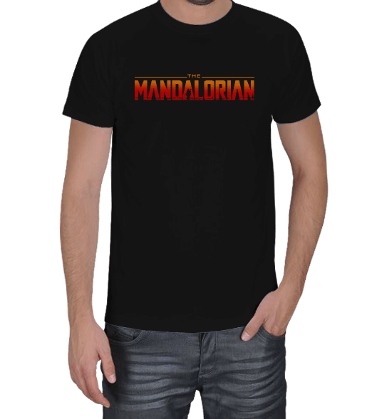 Tisho - Mandalorian Logolu Erkek Tişört