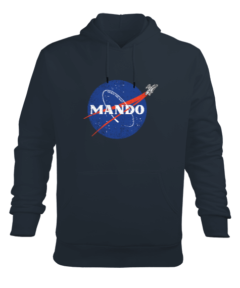 Tisho - Mando Erkek Kapüşonlu Hoodie Sweatshirt