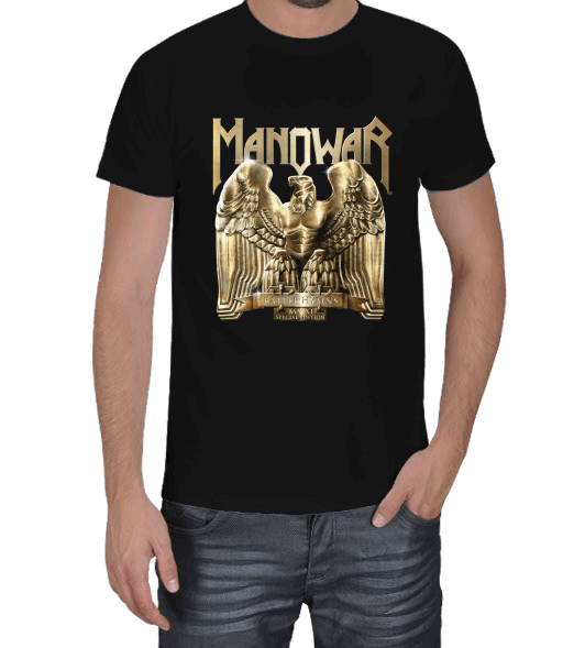 Tisho - Manowar Erkek Tişört