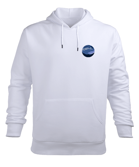 Tisho - manzarion Erkek Kapüşonlu Hoodie Sweatshirt