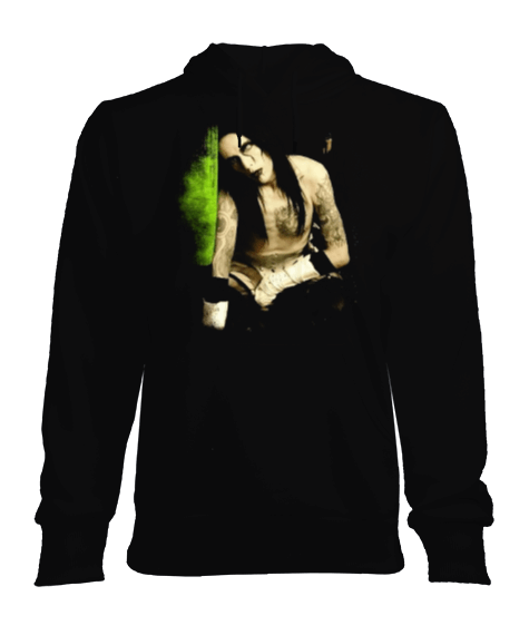 Tisho - Marilyn Manson Kadın Kapşonlu Hoodie Sweatshirt