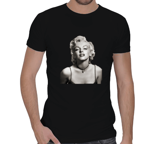 Tisho - Marilyn Monroe Erkek Regular Kesim Tişört